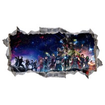 Vinilos de pared 3d los vengadores infinity war
